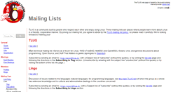 Desktop Screenshot of lists.tlug.jp
