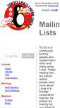 Mobile Screenshot of lists.tlug.jp
